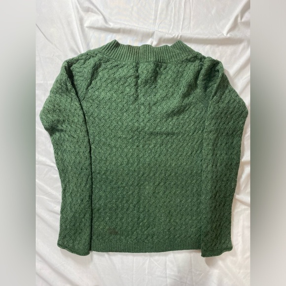 Banana Republic Green V-neck Cardigan - Picture 4 of 6